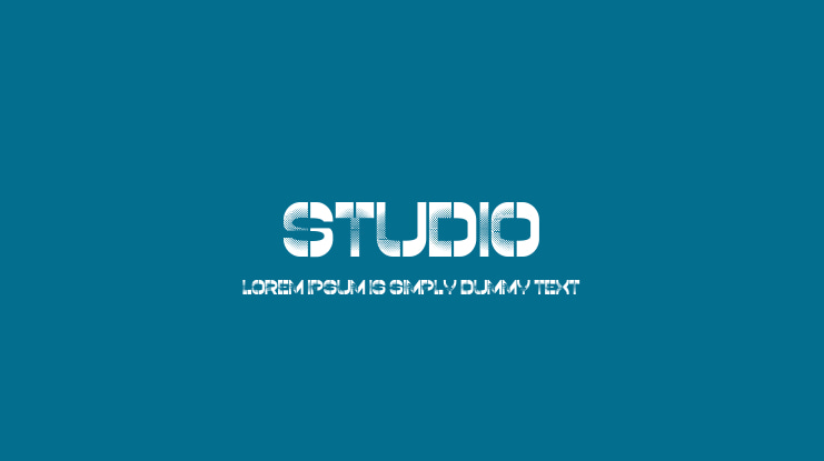 Studio Font