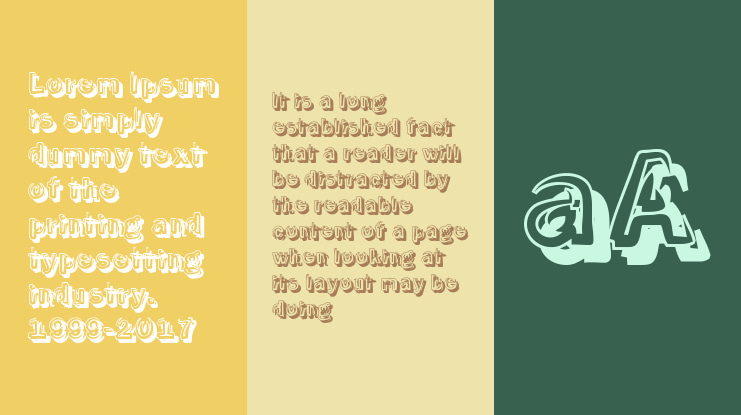 Smoke Shadow Font Family