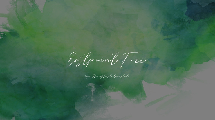Eastpoint Free Font