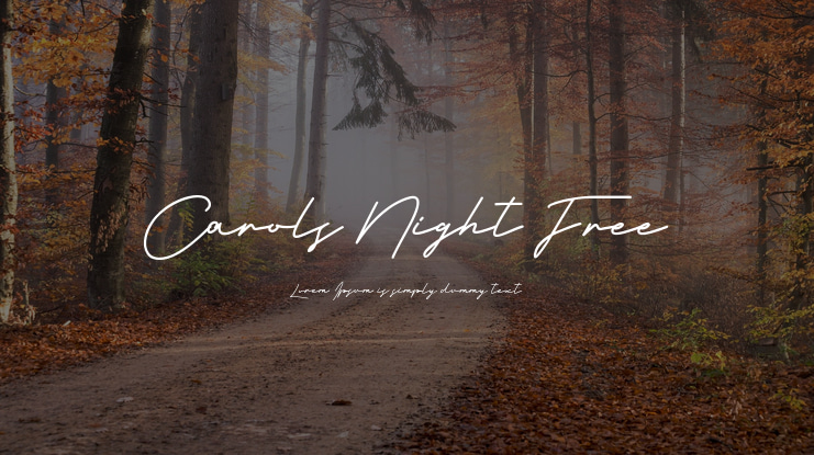 Carols Night Free Font
