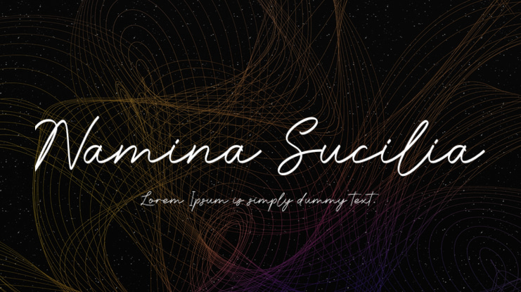 Namina Sucilia Font