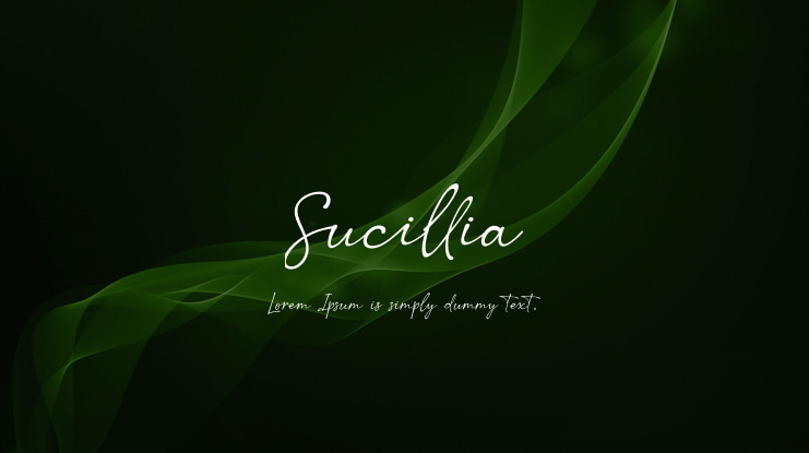 Sucillia Font