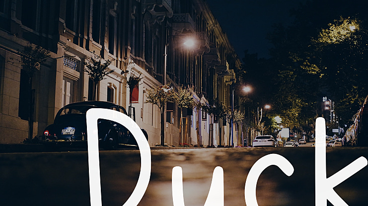 Duck Font