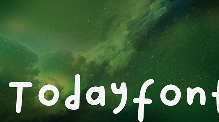 Todayfont1 Font