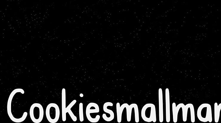 Cookiesmallman Font