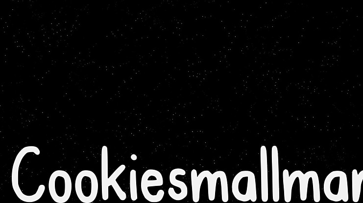 Cookiesmallman Font