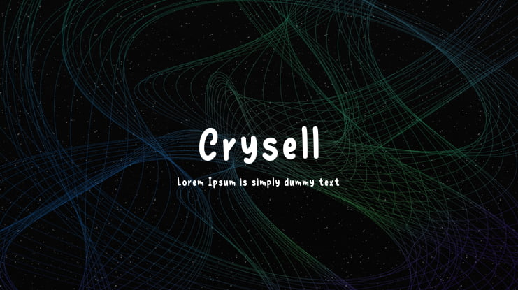 Crysell Font