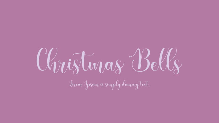Christmas Bells Font Family