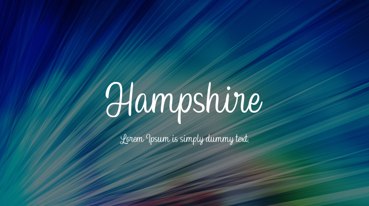 Hampshire Font
