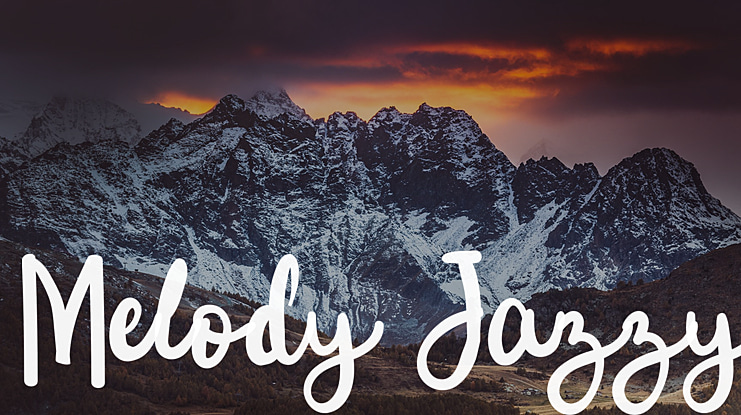 Melody Jazzy Font