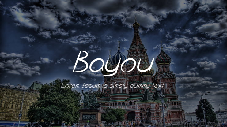 Bayou Font