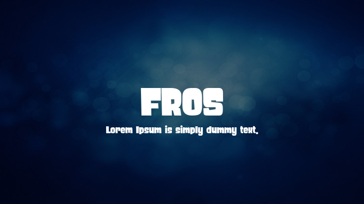 FROS Font Family