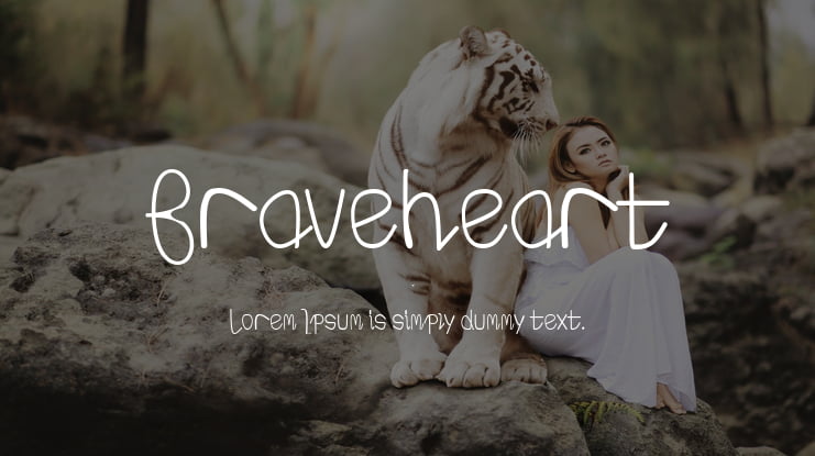 Braveheart Font