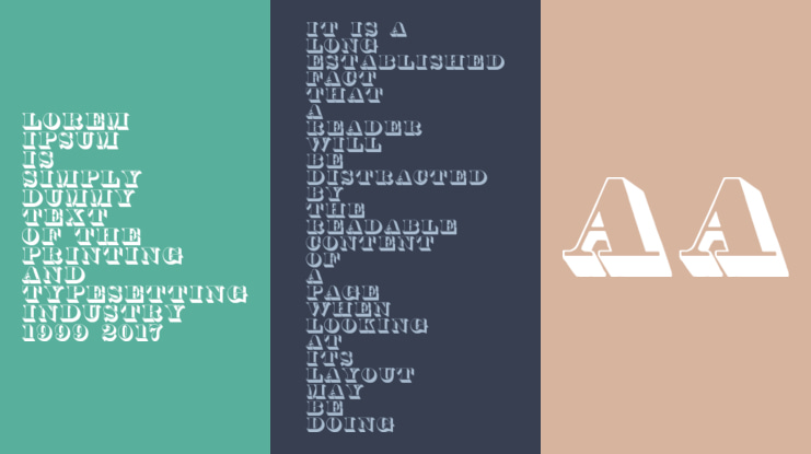 Thorne Shaded Font Family