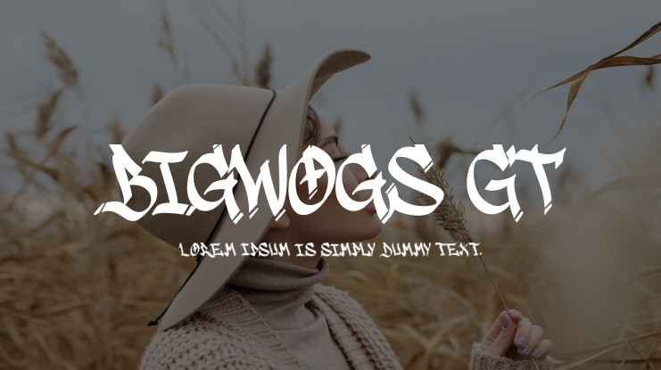Bigwogs GT Font