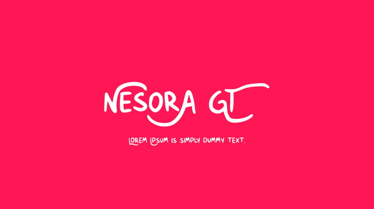 Nesora GT Font