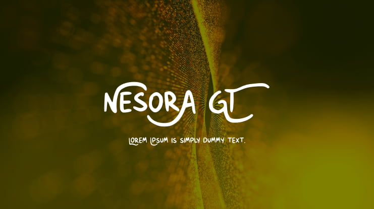 Nesora GT Font