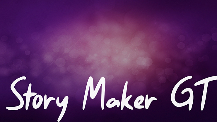 Story Maker GT Font