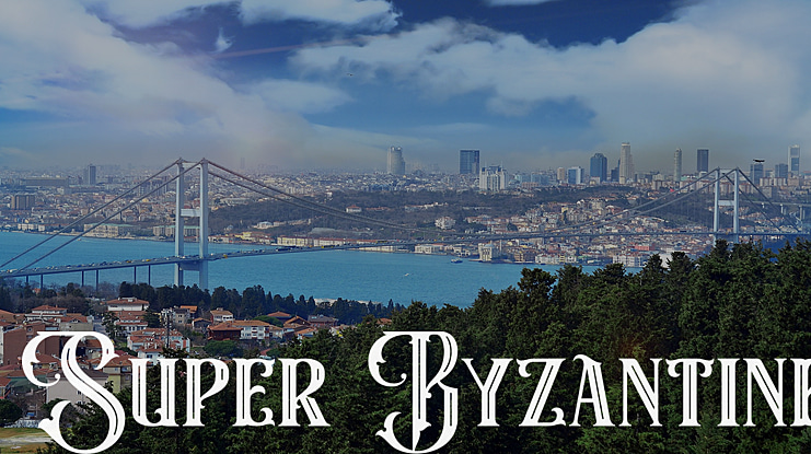 Super Byzantine Font