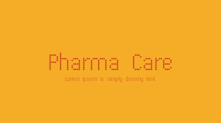 Pharma Care Font Family