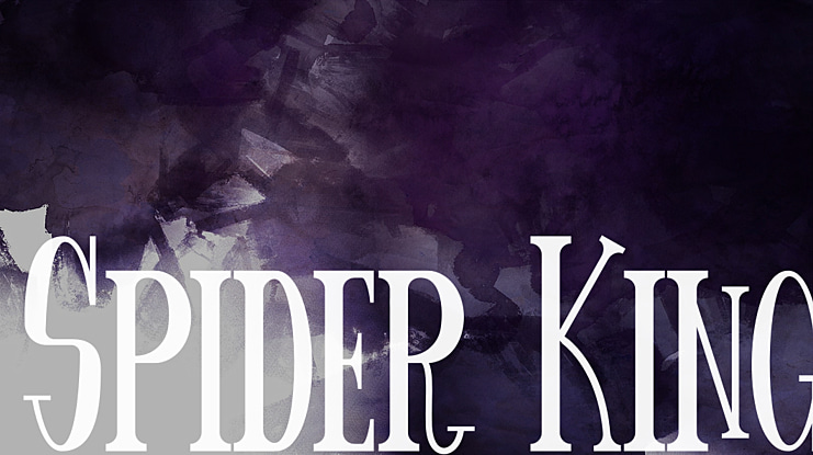 Spider King Font