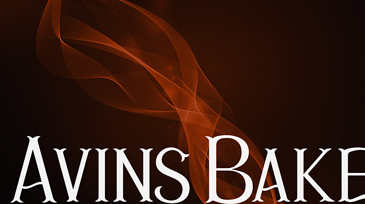 Avins Bake Font