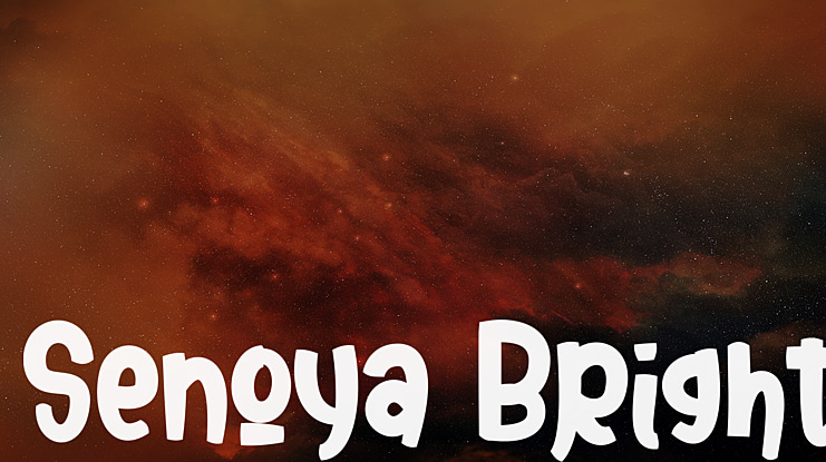 Senoya Bright Font