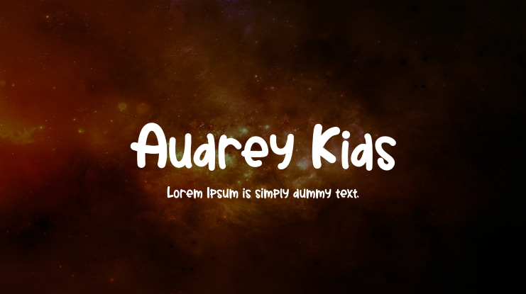 Audrey Kids Font