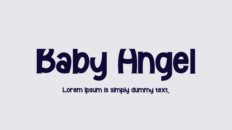 Baby Angel Font