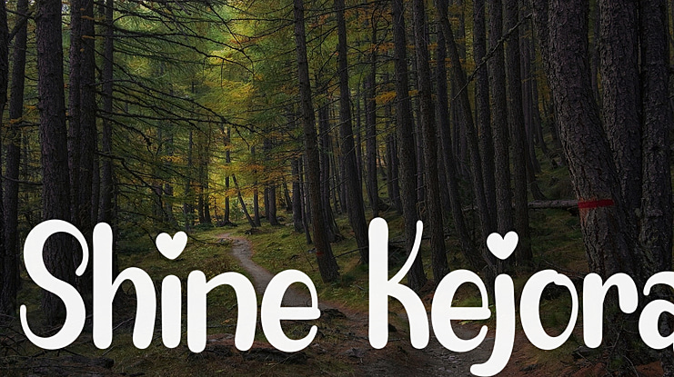 Shine Kejora Font