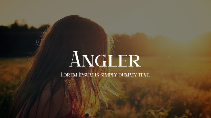 Angler Font