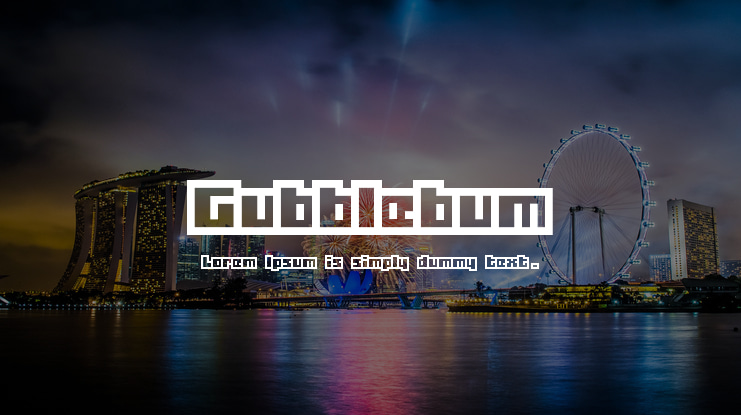 Gubblebum Font Family