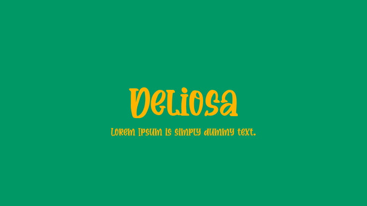 Deliosa Font