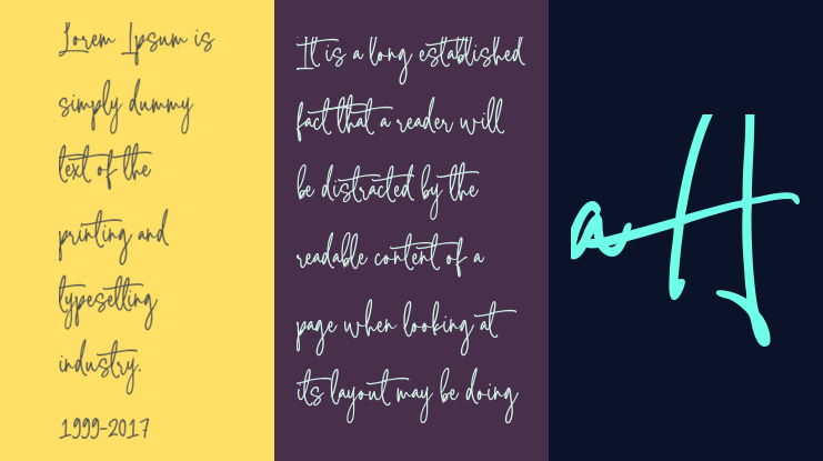 Hastery Signature Font