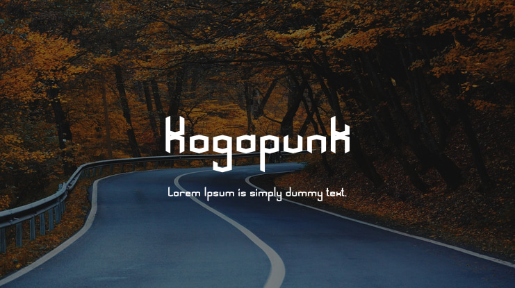 Kogapunk Font