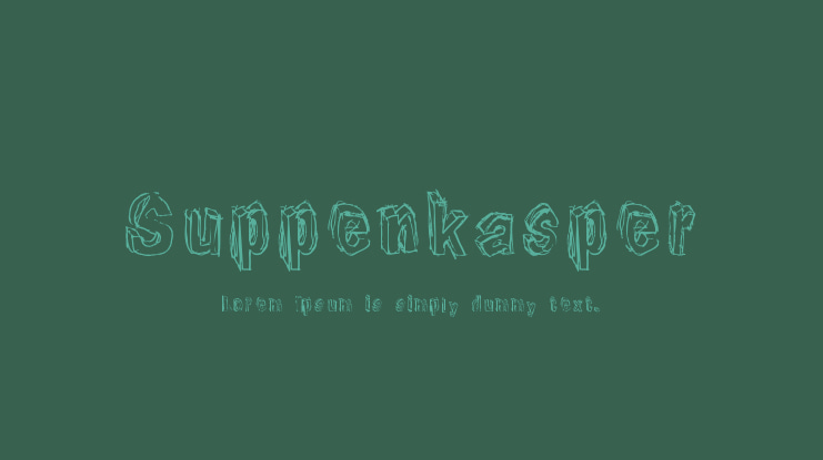 Suppenkasper Font