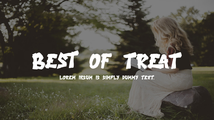 Best Of Treat Font