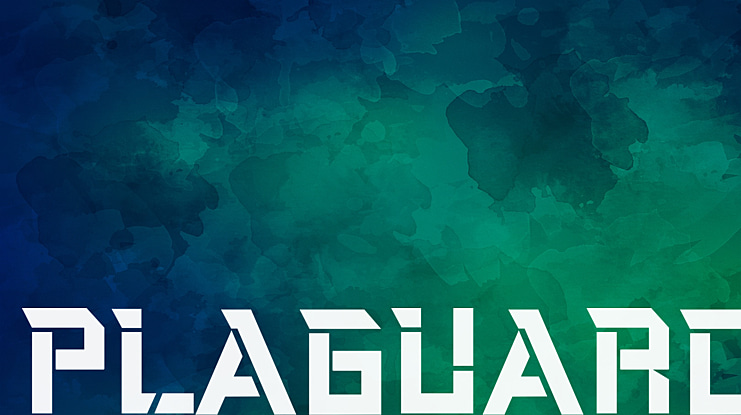 Plaguard Font