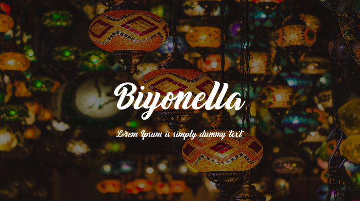 Biyonella Font
