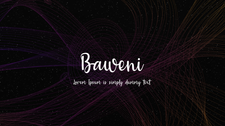 Baweni Font