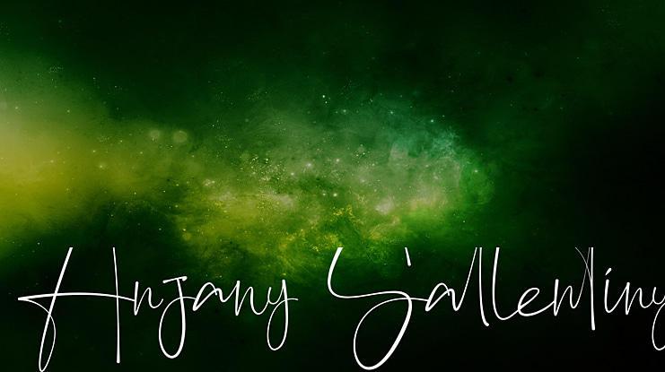 Anjany Sallentiny Font