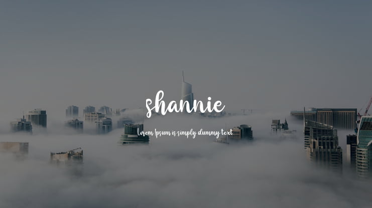 shannie Font