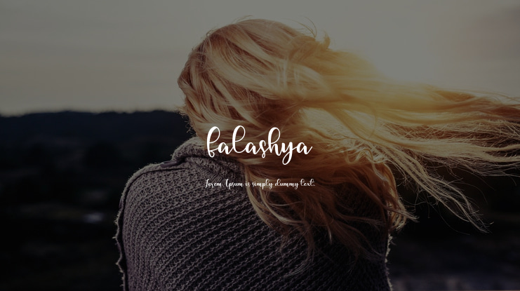 falashya Font