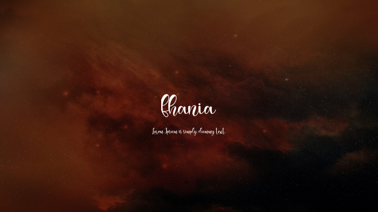 fhania Font