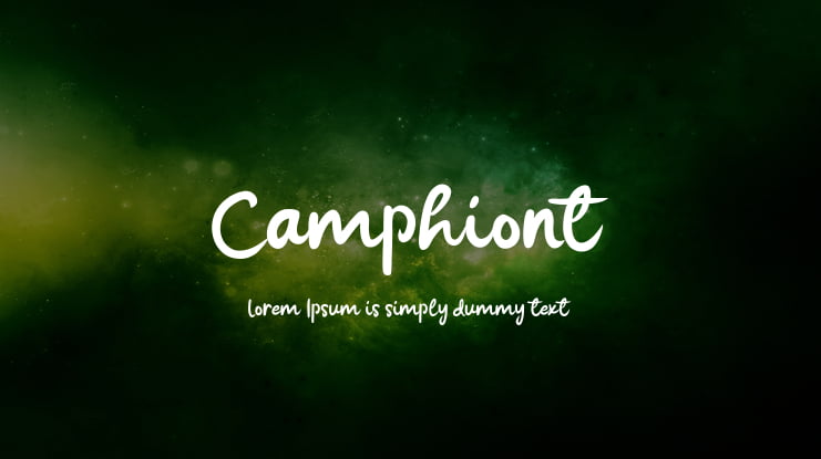 Camphiont Font