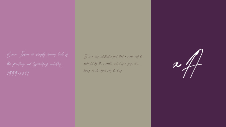 Belandia Signature Font