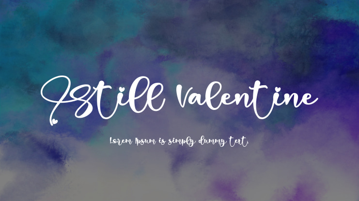 Still Valentine Font