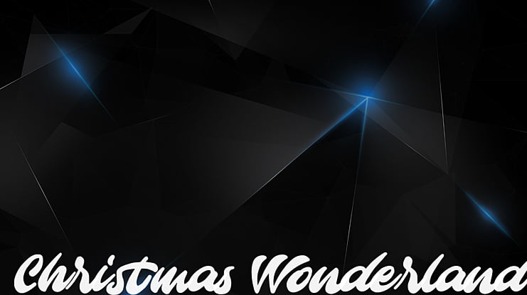Christmas Wonderland Font