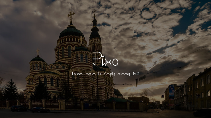 Pixo Font