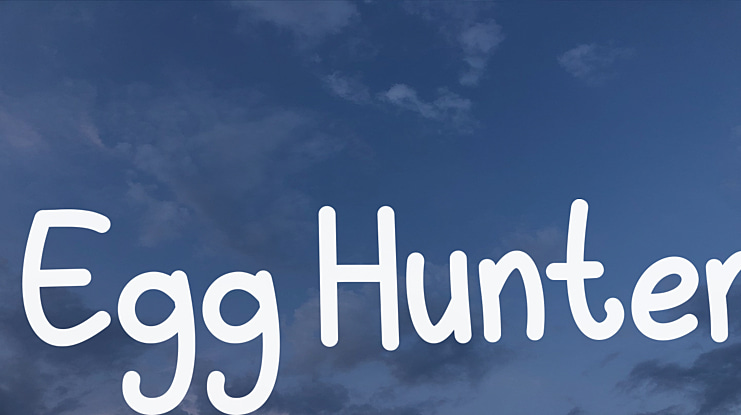 Egg Hunter Font